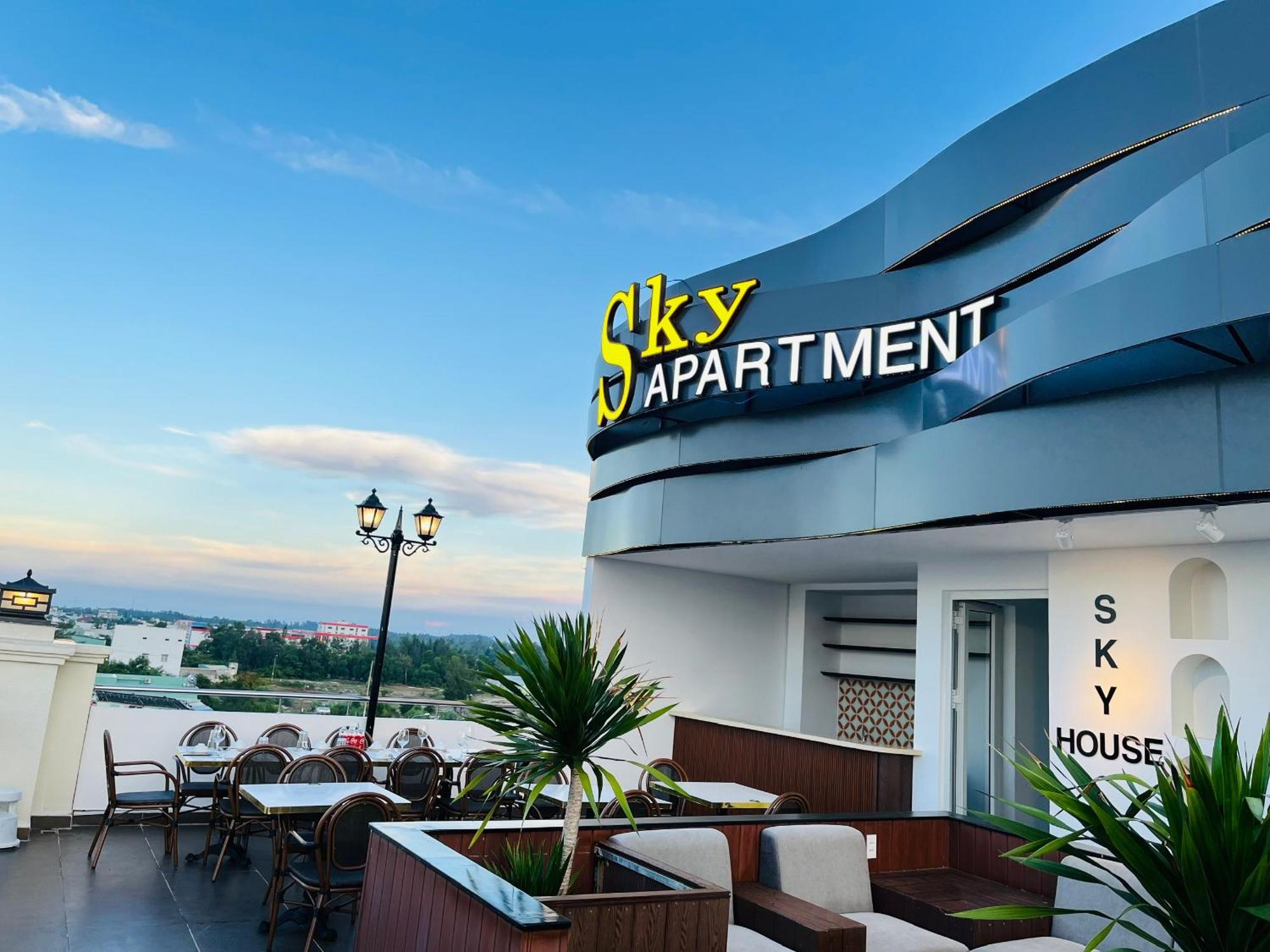 Sky House Apartment Tam Kỳ Esterno foto